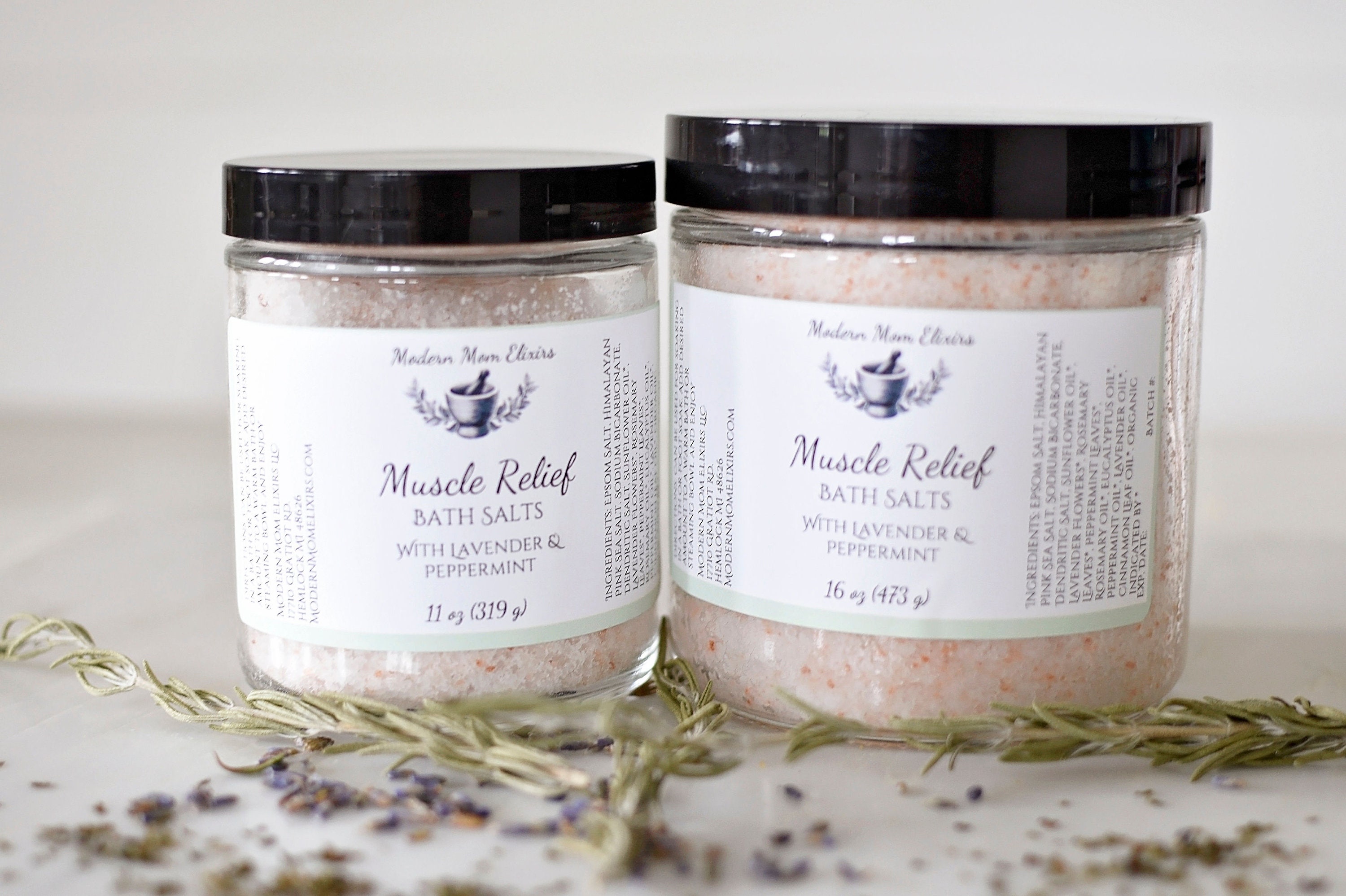 Muscle Pain Relief Bath Salts PostWorkout Soak
