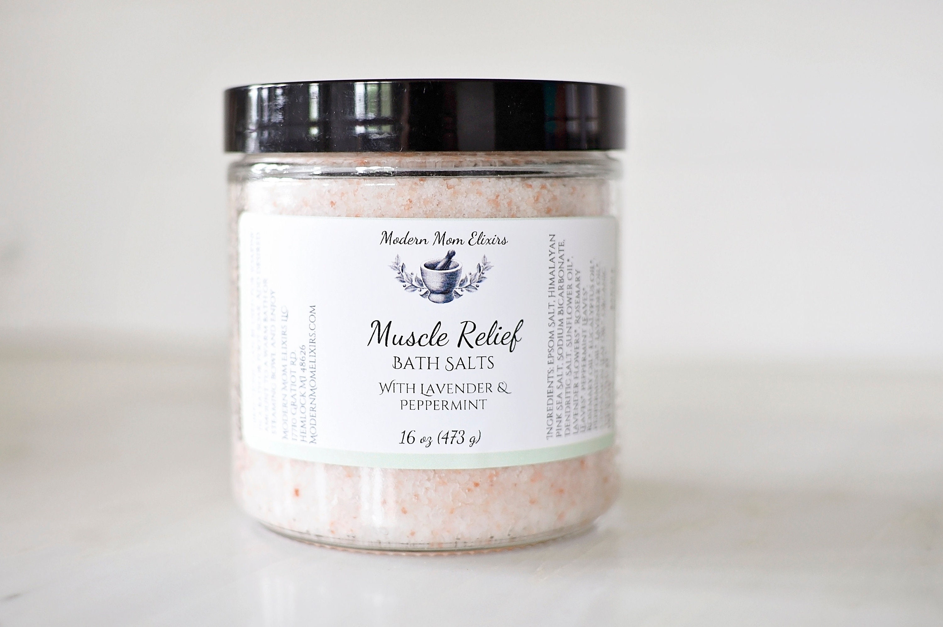 Muscle Pain Relief Bath Salts PostWorkout Soak