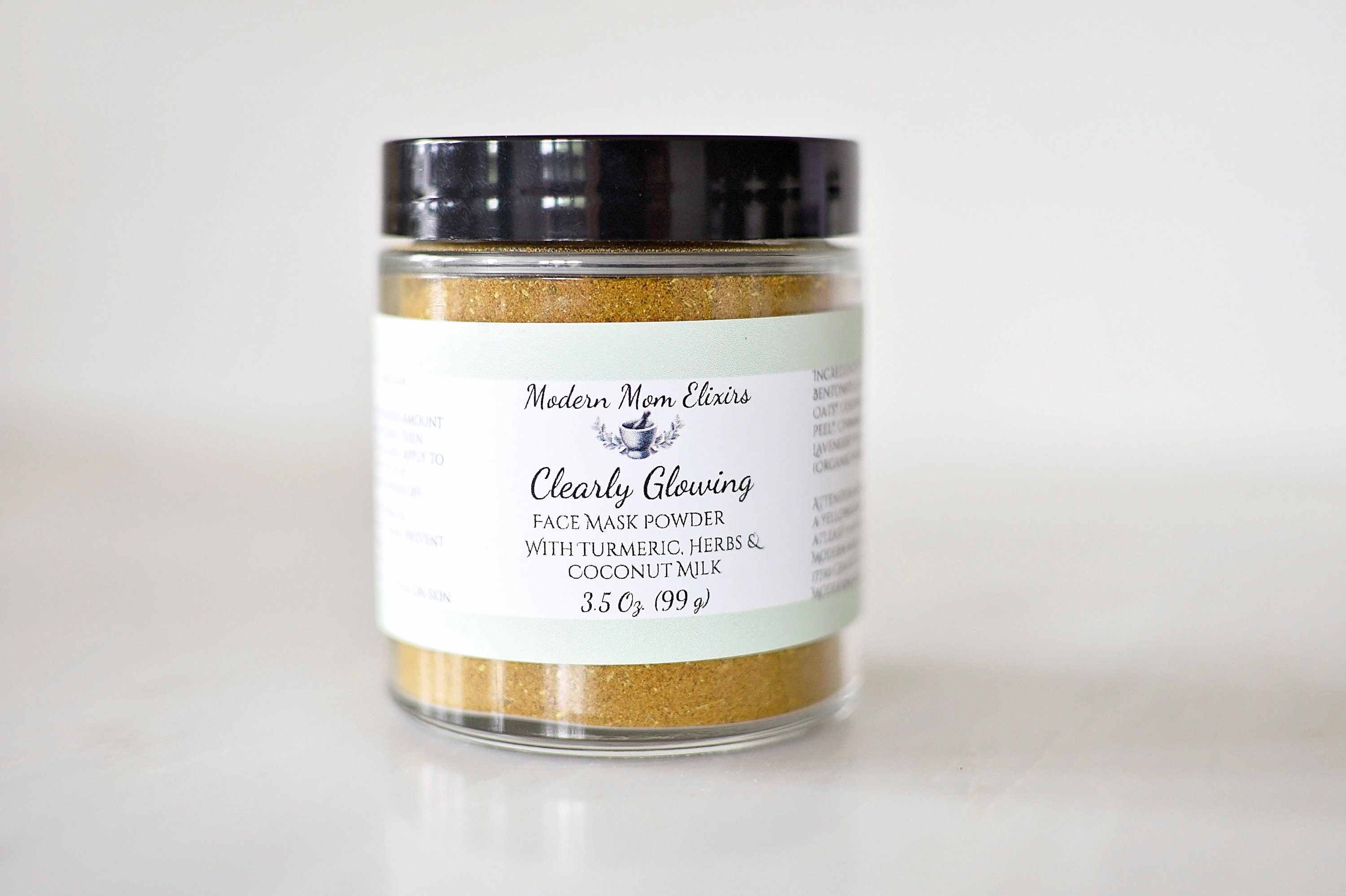 Natural glow turmeric mask