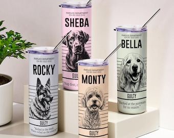 Personalised Pet Tumbler - Stainless Steel 600ml Cup