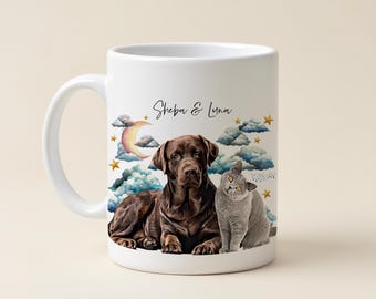 Caneca personalizada para animais de estimação - Presente personalizado para donos de animais de estimação