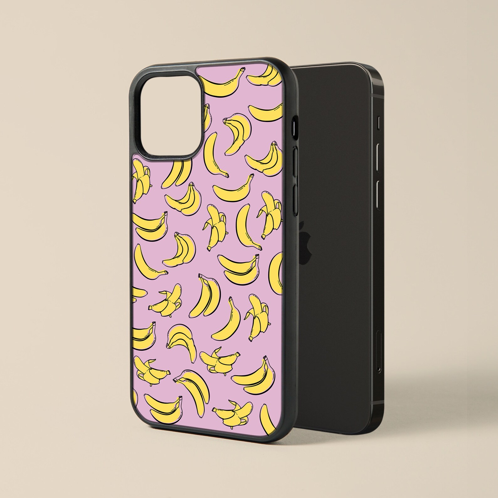 BANANA Phone Case Personalised Pattern Cover Tempered Etsy