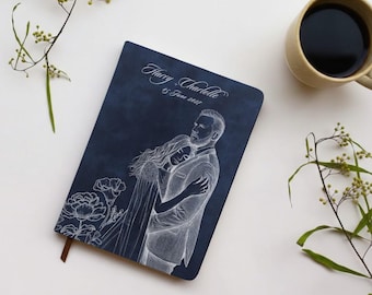 Personalised Leather Notebook – Custom-Engraved Notebook