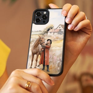 Custom Pet Portrait Phone Case - Personalized Watercolour Painting from Your Photo | iPhone & Samsung Covers | Gift For Pet Lovers