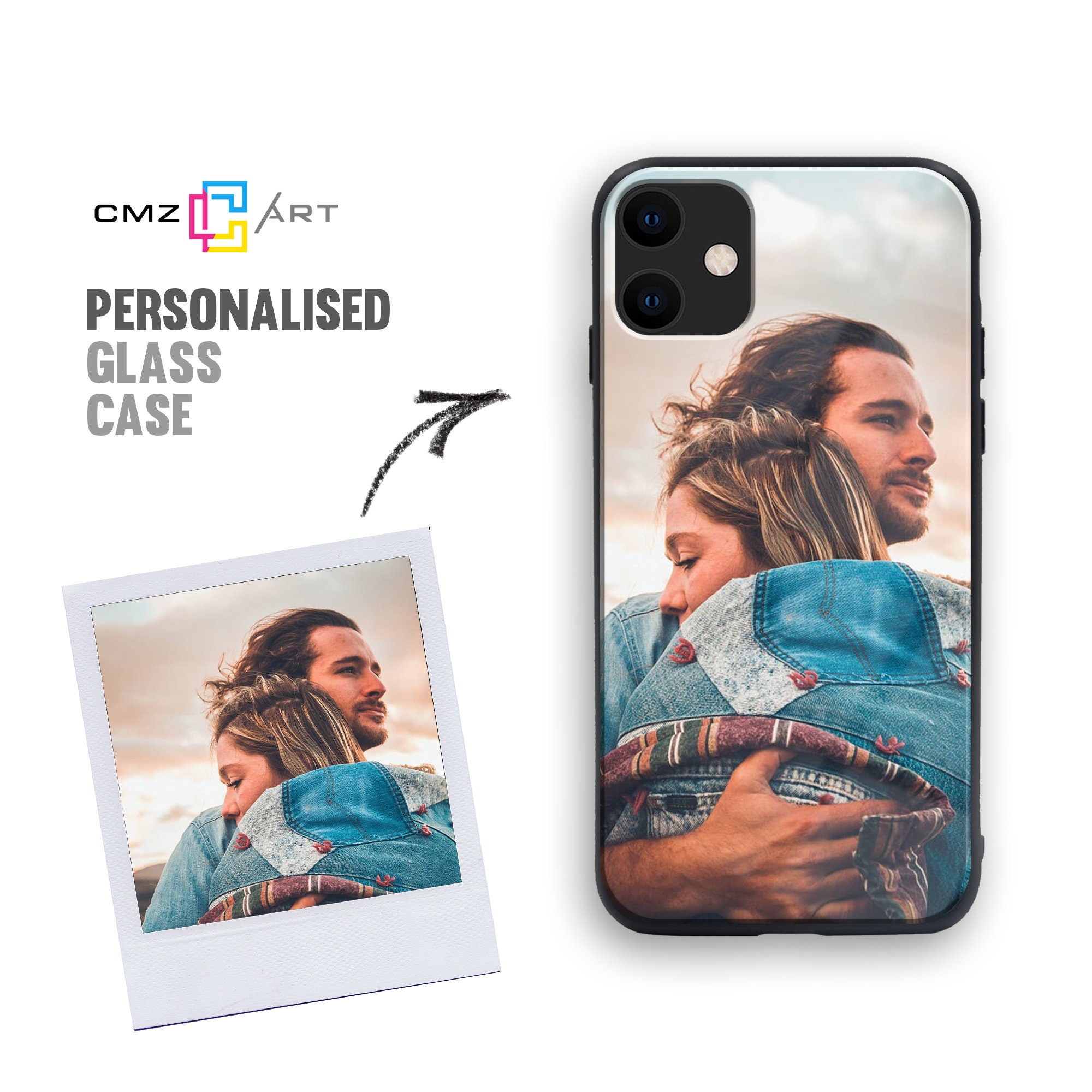 Custom Phone Case Personalised Photo Print Phone Case Etsy