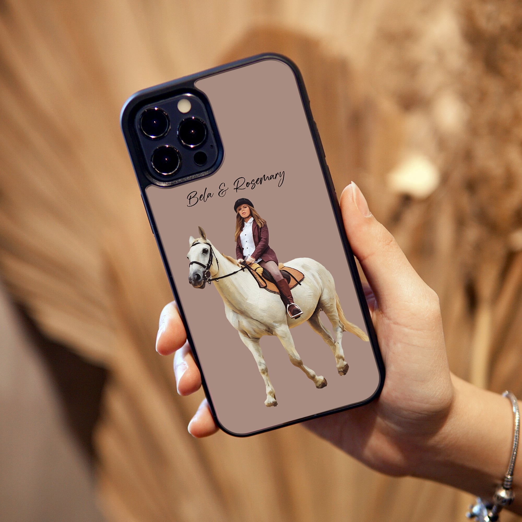 Cell Phone Case Phone Holder For Horseback Riding Magnetic