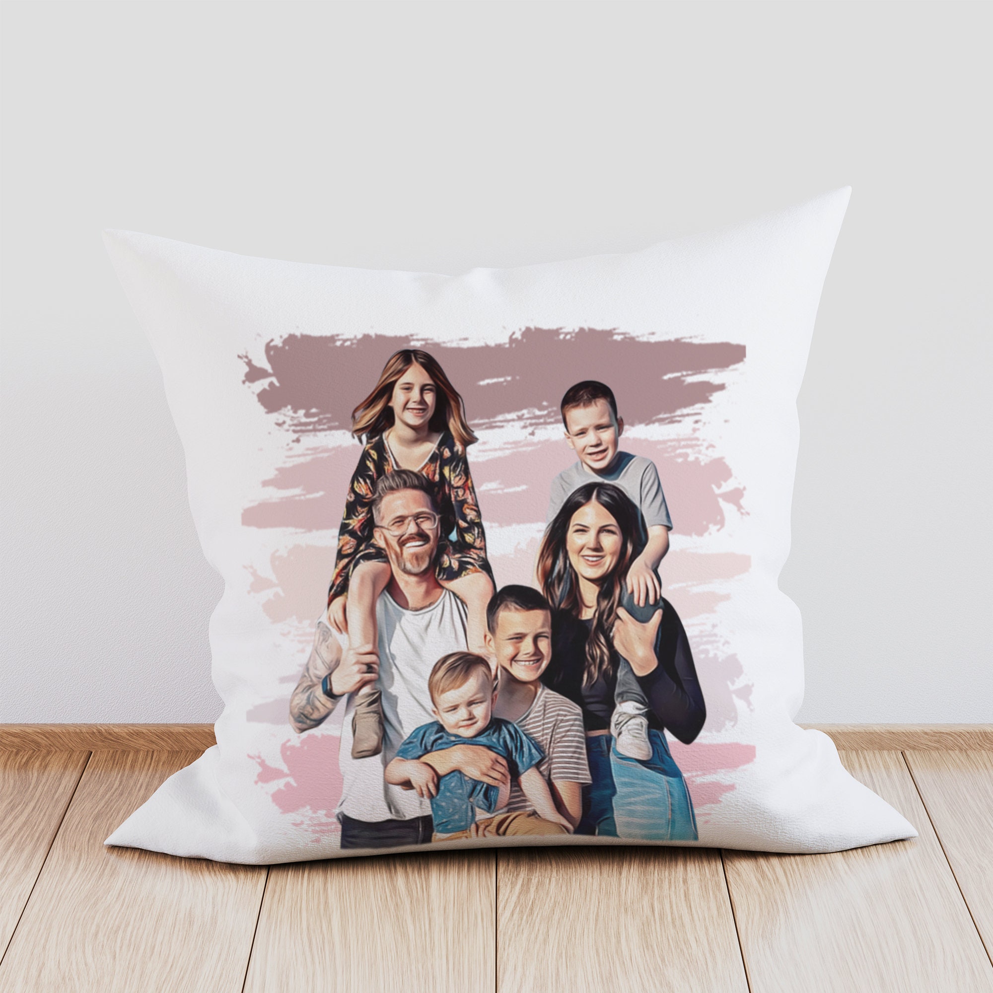 Family Pillow Etsy