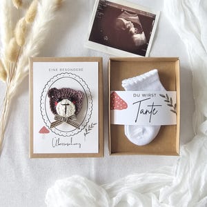 Schwangerschaftsverkündung, Du wirst Tante Geschenk, Du wirst Onkel,Babyankündigung, Tante und Onkel Überraschung