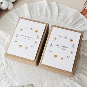 Schwangerschaft verkünden Geschenkbox, Schwangerschaftsverkündung Geschenk, Wir bekommen ein Baby, Überraschung für Familie, Du wirst Oma imagen 17