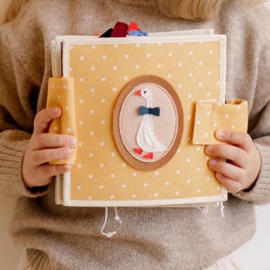 livres tranquilles, livres en feutre, livre tranquille montessori, jouets de voyage en feutre, cadeaux pour enfants, jardin d'enfants