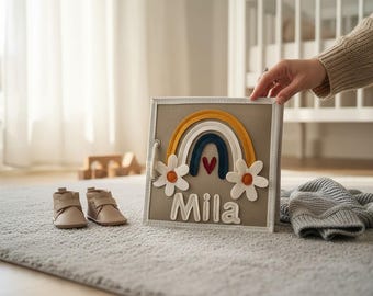 Personalized Quiet Book for Baby Toddler 1 2 3 Year Old, Build Your Own Sensory Busy Book, Felt Montessori Toy, First Birthday Gift
