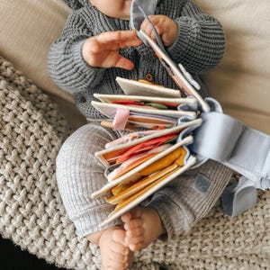 Filz Quiet Book für Babys: Montessori Feinmotorik Spielzeug