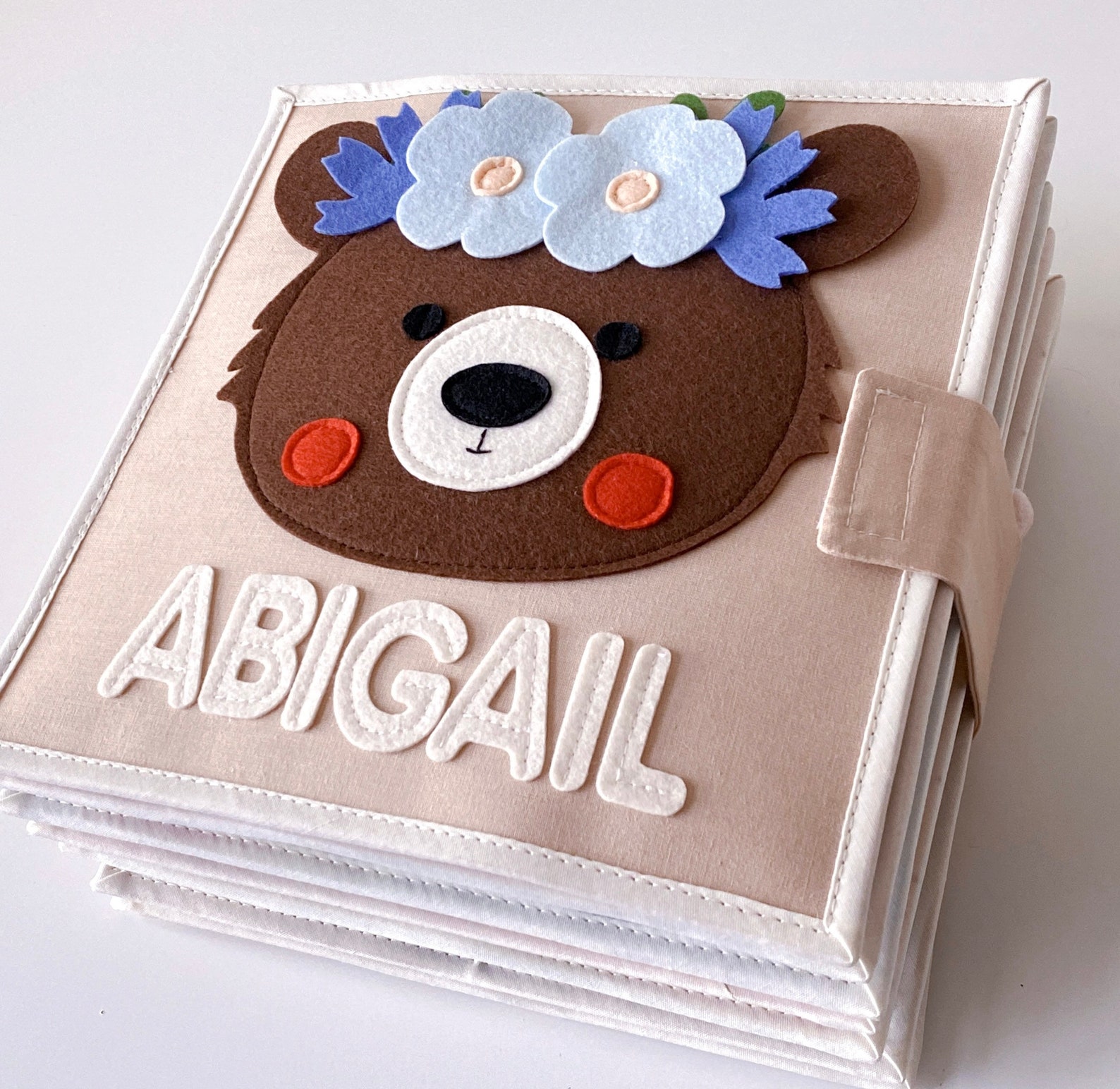 Educational baby quiet busy book Custom personalized quiet Etsy