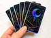 The Moon Tarot Holographic sticker 