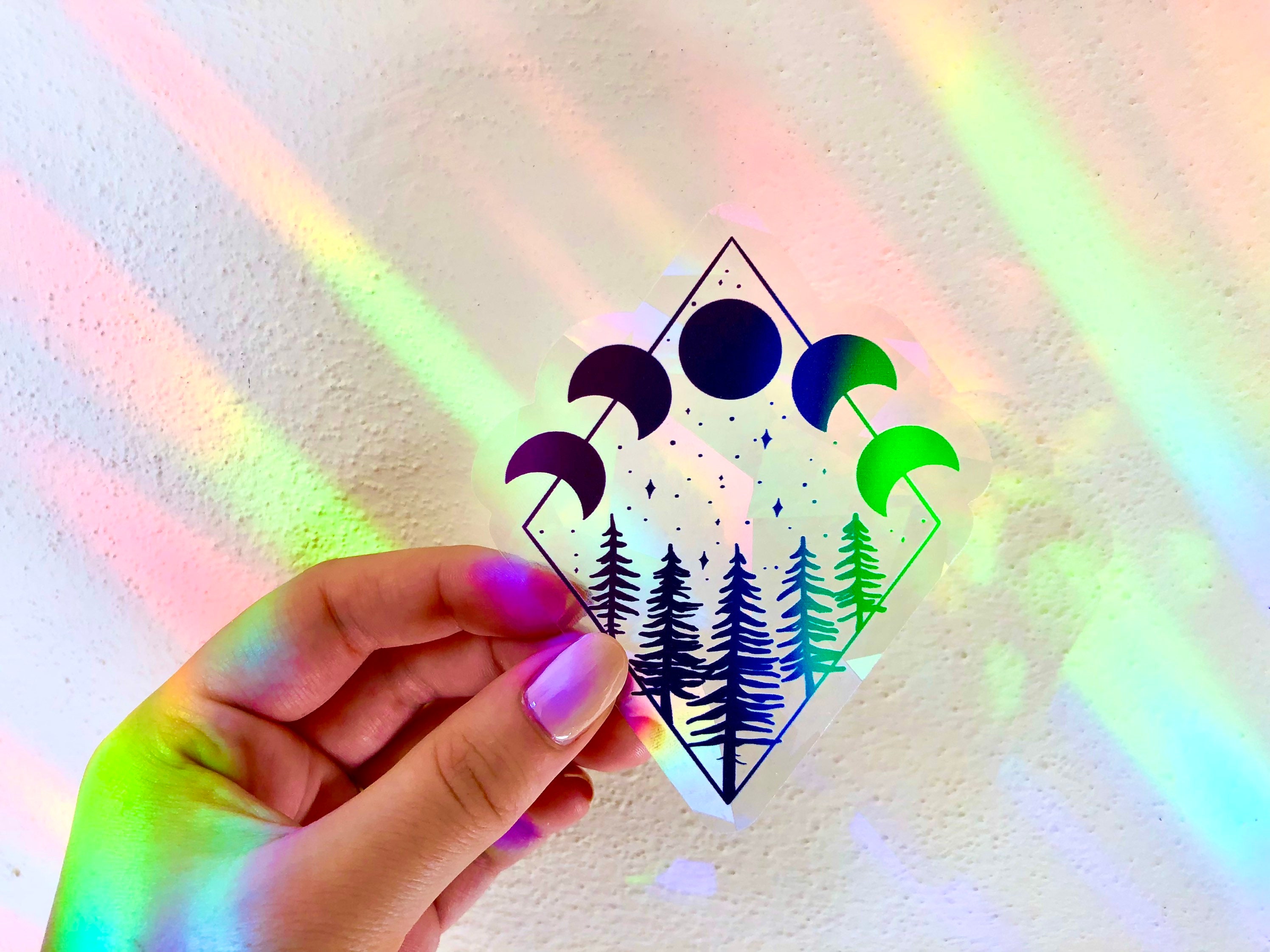 Moonlight Forest Suncatcher