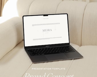 Brand Concept Presentation Template: Adobe InDesign Brand Book (A4)