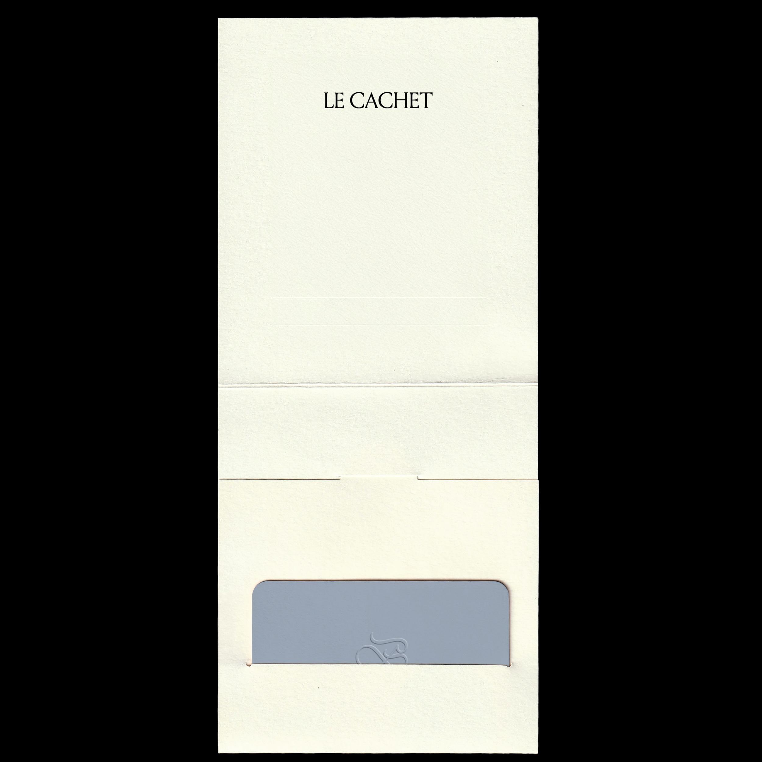 Scanned Stationery Mockup PSD: Gift Card & Holder with Print Effects