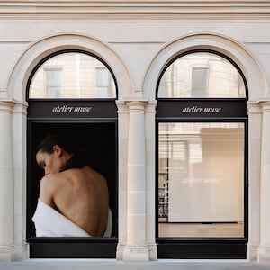 Shop Storefront Mockup, Facade Mockup, Boutique Front Mockup, Sign Mockup, Signage Mockup, Modern Shop Mockup, Shopfront Design PSD Mockup