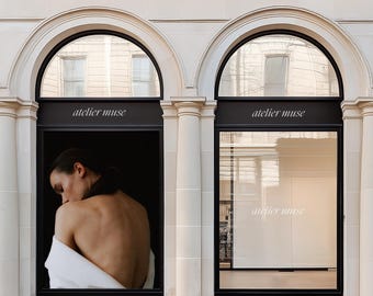 Shop Storefront Mockup, Facade Mockup, Boutique Front Mockup, Sign Mockup, Signage Mockup, Modern Shop Mockup, Shopfront Design PSD Mockup