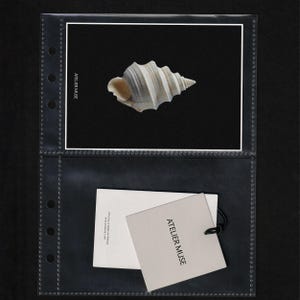 Scanned Stationery Mockup PSD: Card & Swing Tag, Print Effects