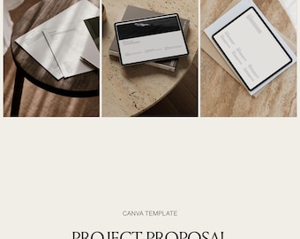Designer Project Pricing Proposal Template: Canva Editable Presentation (A4)