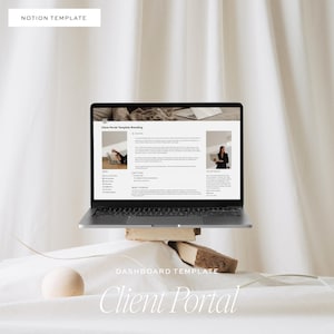 Sjabloon Notion Brand Design-clientportal: klantenbeheer branding (digitale download)