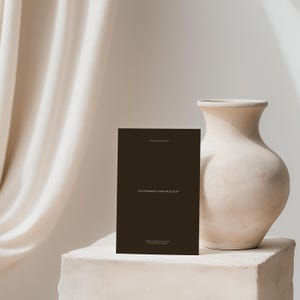 Briefpapierkaartmodel, papieren kaartbrandingmodel, printmodel, witte kaartmodel, wenskaartmodel, uitnodigingsmodel PSD