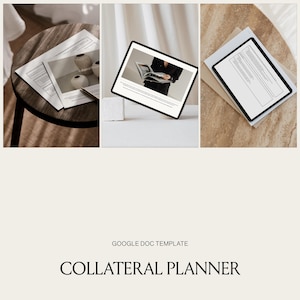 Collateral Questionnaire Template: Editable Google Doc with Plain PDF