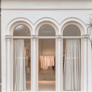 Luxury Boutique Shopfront Mockup PSD: Signage Design
