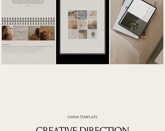 Creative Direction Template: Brand Strategy Workbook (Canva)