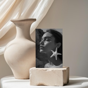 Briefpapierkaartmodel, papieren A5-kaartbrandingmodel, printmodel, witte kaartmodel, wenskaartmodel, uitnodigingsmodel PSD