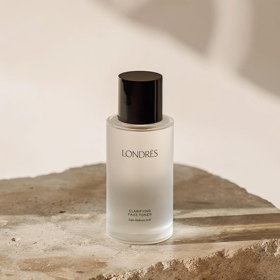 Cosmetic Glass Bottle Mockup PSD: Skincare Branding, Label Effects