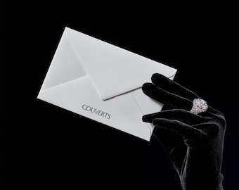 Elegant Envelope Mockup, Stationery PSD, Wedding Invitation (PSD)