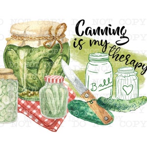 Canning Labels PNG: Jar Sublimation Designs (Digital Download)