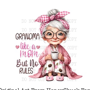 Grandma png, Grandma Clipart, Cute Grandma Clipart, Digital Download, Old People png, Sublimation Designs, Grandmother, Personalized Gifts