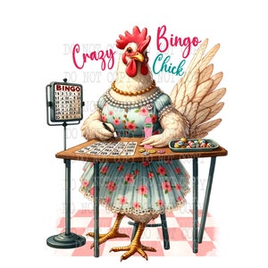 Crazy Bingo Lady png, Bingo Clipart, Digital Download, Bingo Png, Sublimation Designs, Bingo Player, Funny Bingo Bag, Bingo Tumbler Designs