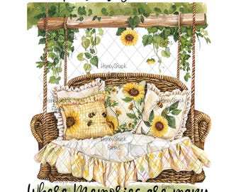 Porch Clipart png, Porch Swing, Porch Sitting, Printable Watercolor Summer Clipart, Digital Download, Paper Craft, Journal, Porch Sign