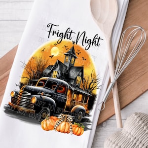 Towel Png, Halloween Towel Digital Download, Halloween Towel png, Digital Download, Kitchen Towel png, Sublimation Towel Png,  Towel png