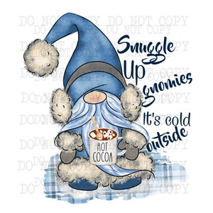 Gnomes Png, Winter Gnome Digital Download, Gnomes Clipart, Gnome Graphics, Baby It's Cold Outside, Sublimation Designs, Printable Wall Art