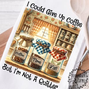 Coffee Mason Jars Kitchen Towel png, Coffee First, Kitchen Decor, Towel Sublimation Designs, Kitchen Hand Towel, Tea Towel, Country Kitchen