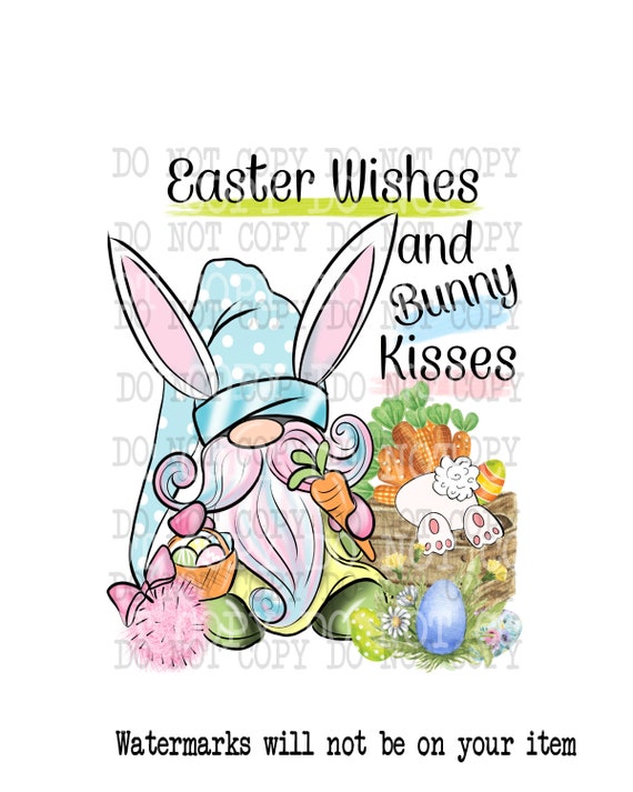 PNG 300 DPI Instant Download Easter Blessings With Frame Easter Printable Sublimation Or Print /& Cut Design