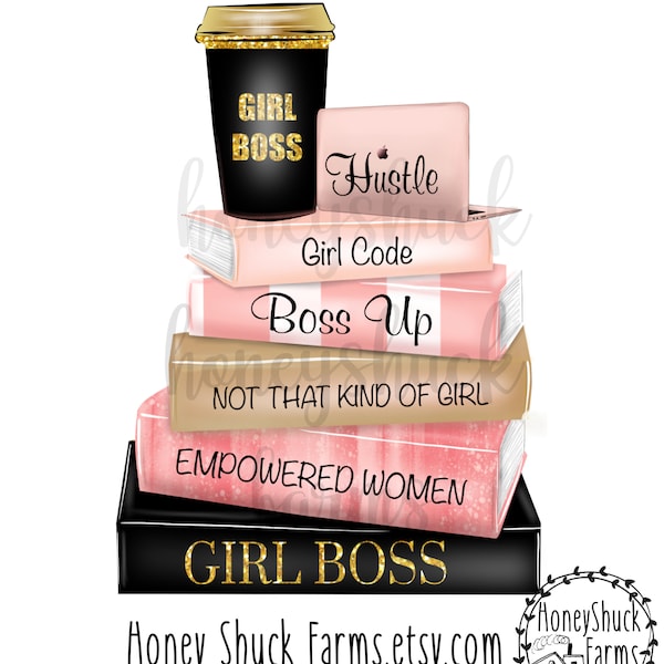 Girl Boss Sublimation Design Download, Girl Boss Coffee Digital PNG, Girl Boss Digital Download, Girl Boss Shirt png, Digital Download, Book