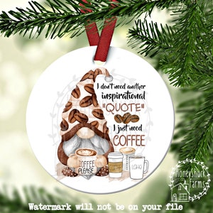 Coffee Gnome PNG, Gnome Png, Digital Download, Latte Png, Sublimation