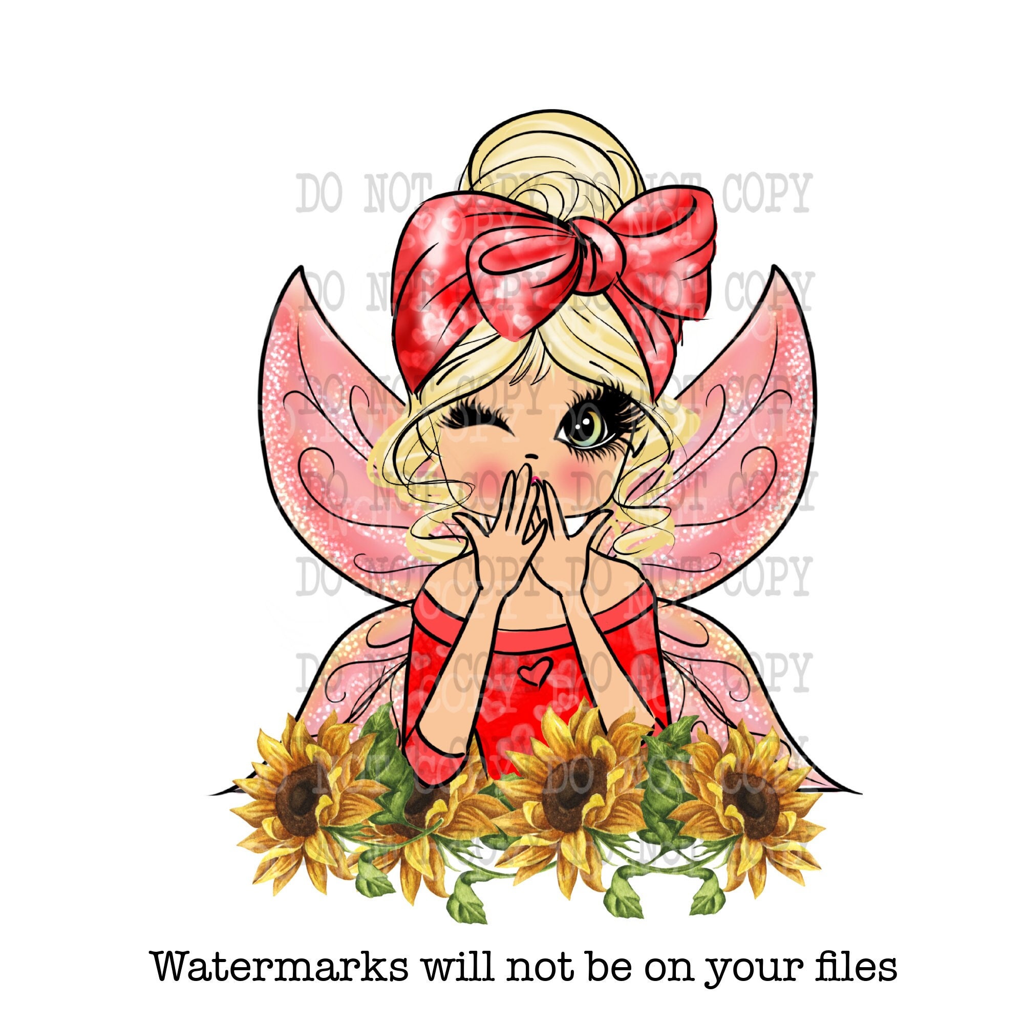 Fairy Kisses, an Original Oil in full color on 20x16x1 canvas ...