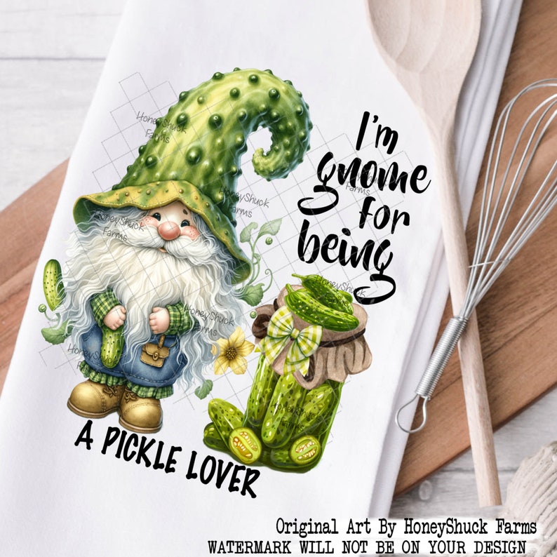 Cute Pickles Clipart, Canning Jar Label, Crazy Pickle Girl, Digital ...