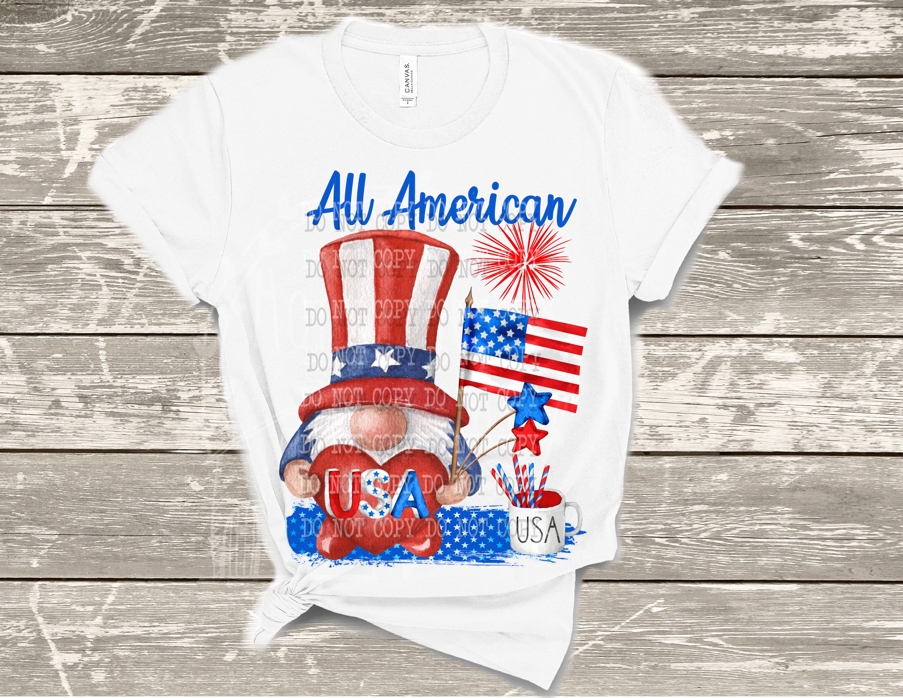 All American Gnomes Png Digital Download Sublimation - Etsy