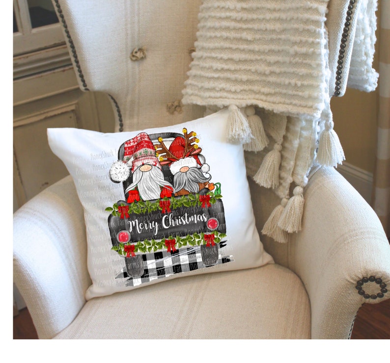 Download Gnomes Christmas Gnomes Gnomes In Truck Sublimation Design ...