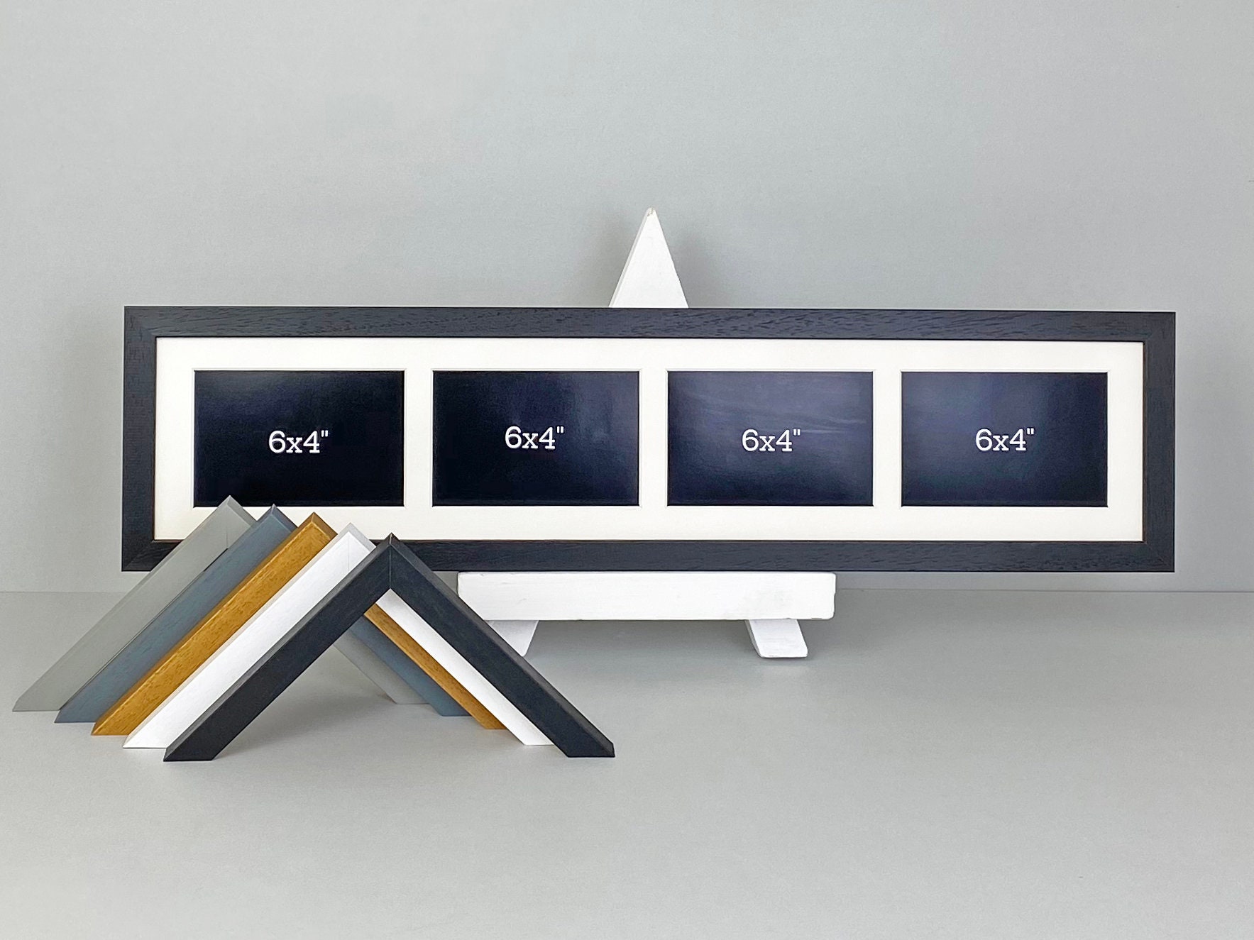 Multi Aperture Photo Frame. Holds Four 6x4 Photos. Etsy UK