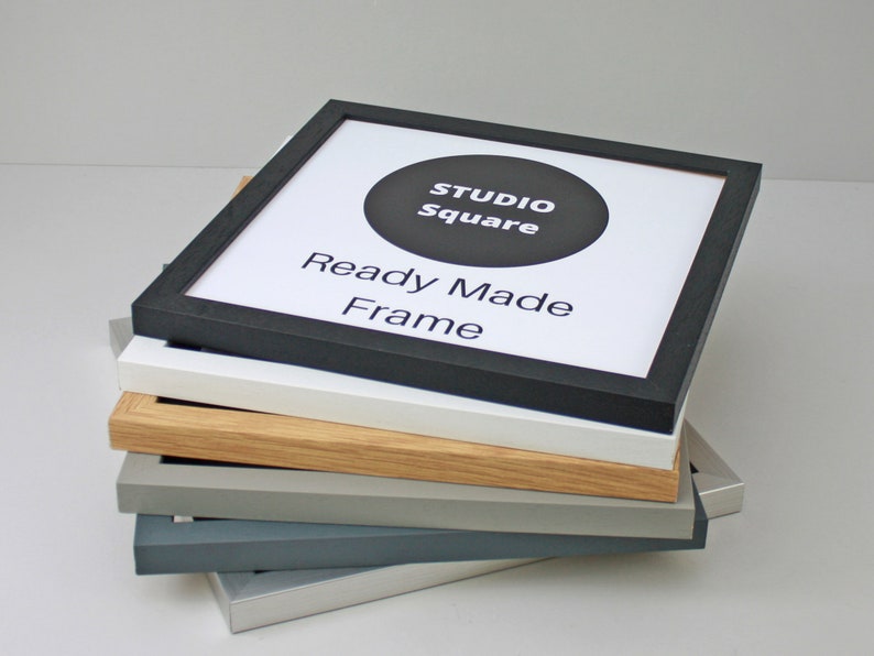 Square Frames Studio Range. Wooden Frames Handmade by Etsy UK