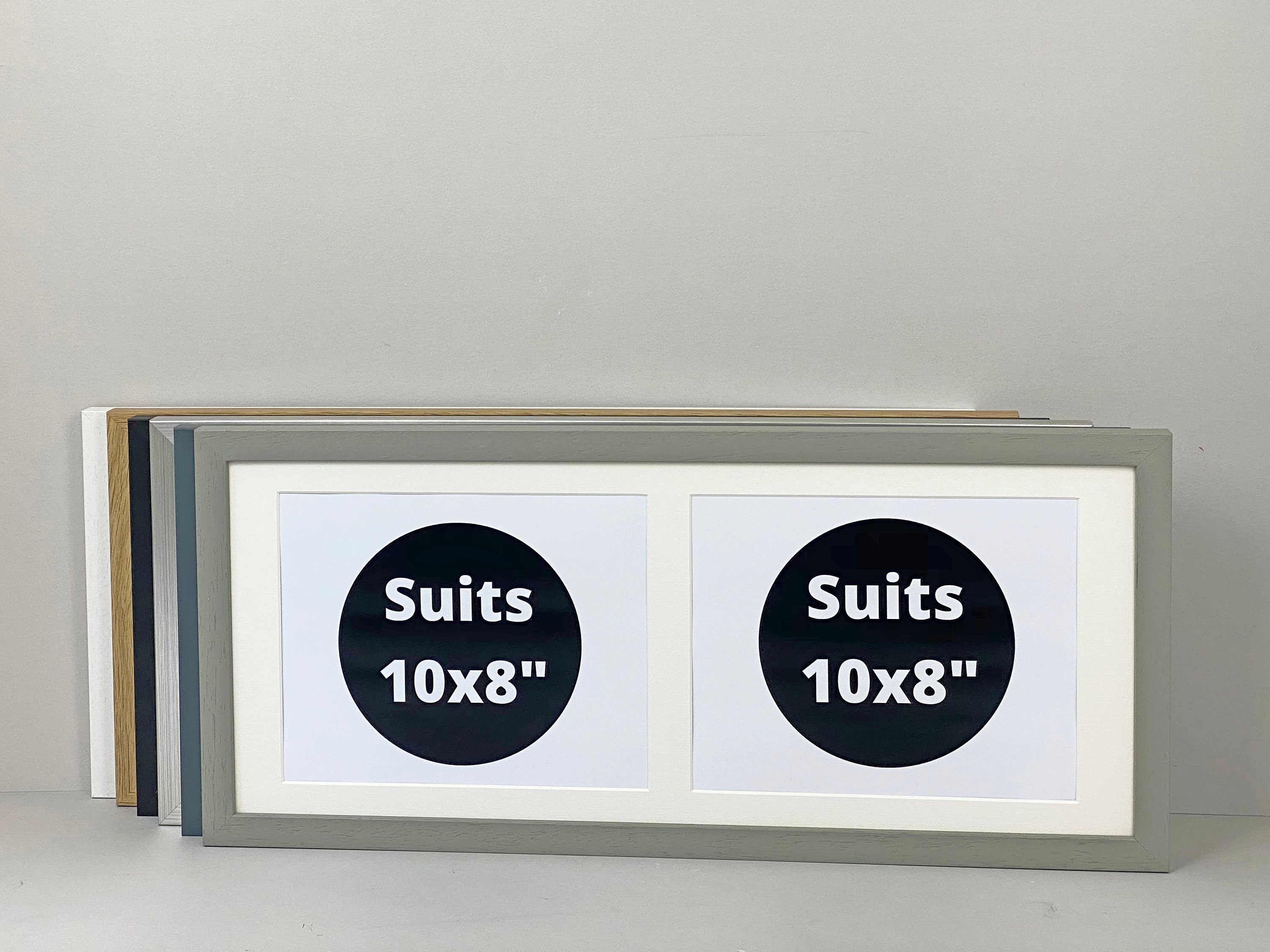 Multi Aperture Photo Frame. Holds Two 10x8 Photos. Etsy